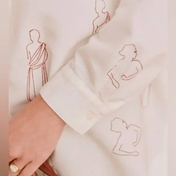 NWT | MAXINA Dress - Sézane x ROBERTO RUSPOLI - Picture 2 of 14